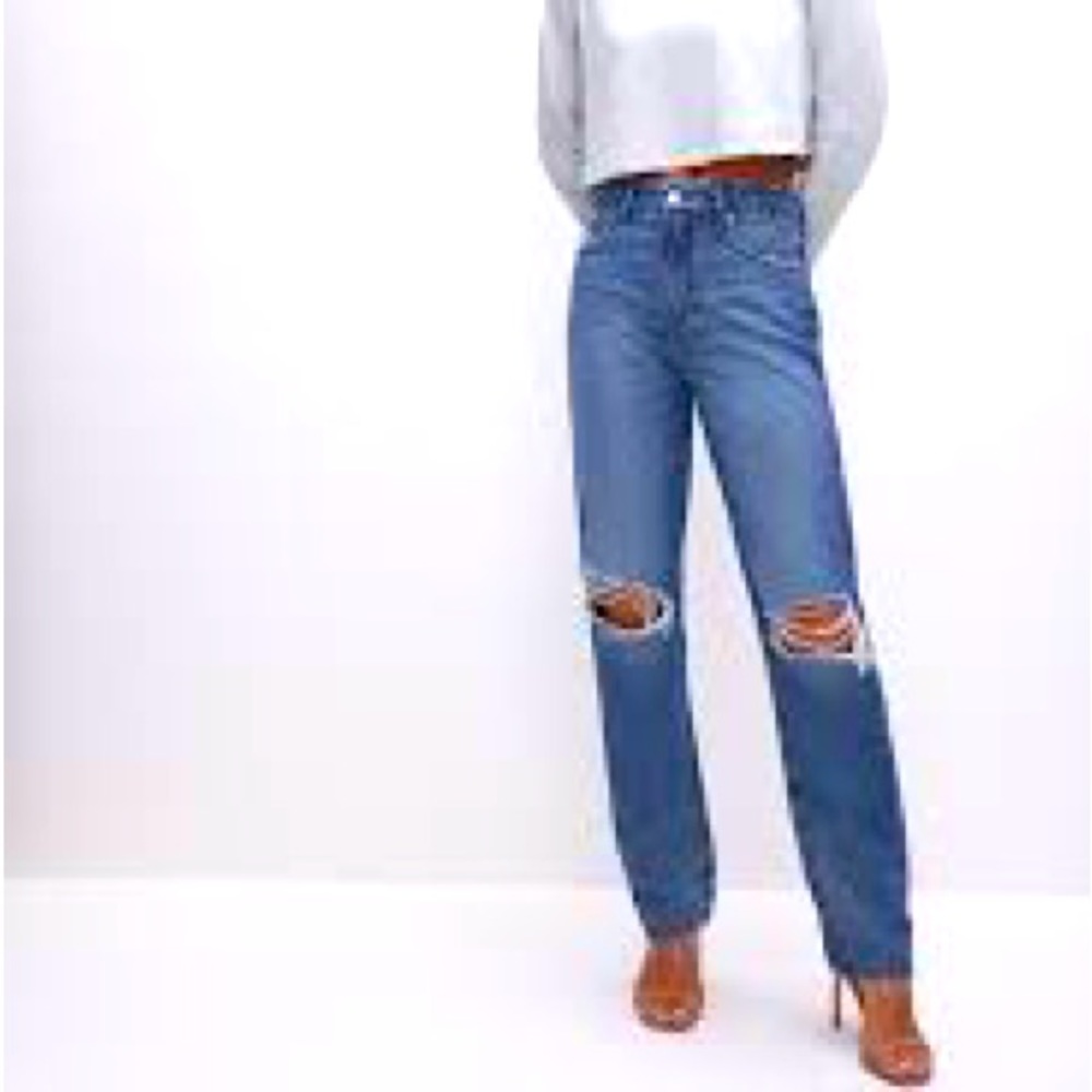 NWT Good American GOOD BOY STRAIGHT JEANS, size 20